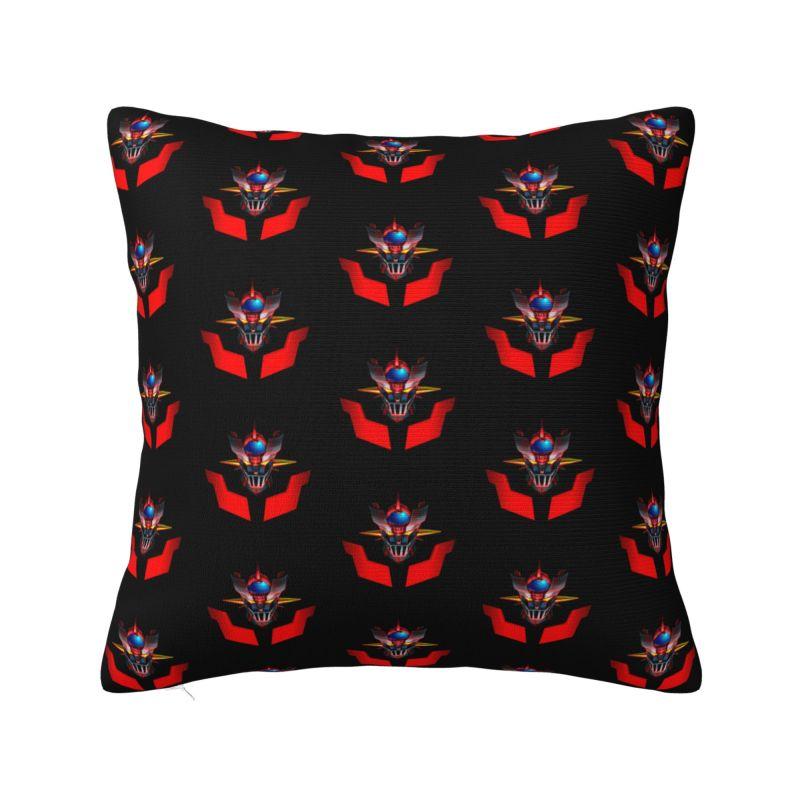 Custom Grendizer Lucca Cushion Cover 40x40cm UFO Robot Goldrake Velvet Cute Pillow Cases Decor Home