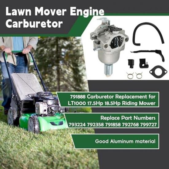 Carburetor for Craftsman LT1000 LT2000 DLS3500 16-20HP Lawn Mower Tractor