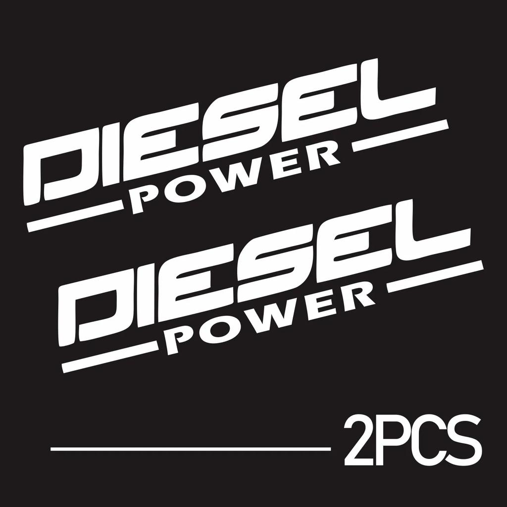 New Design Creative Car Sticker Diesel Powered JDM Car Decal Decorative Scratch Waterproof Decal Car Sticker, 20cm