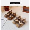 Girls Bowknot Lace Shallow Mouth Soft Sole Princess Leather Kids Shoes