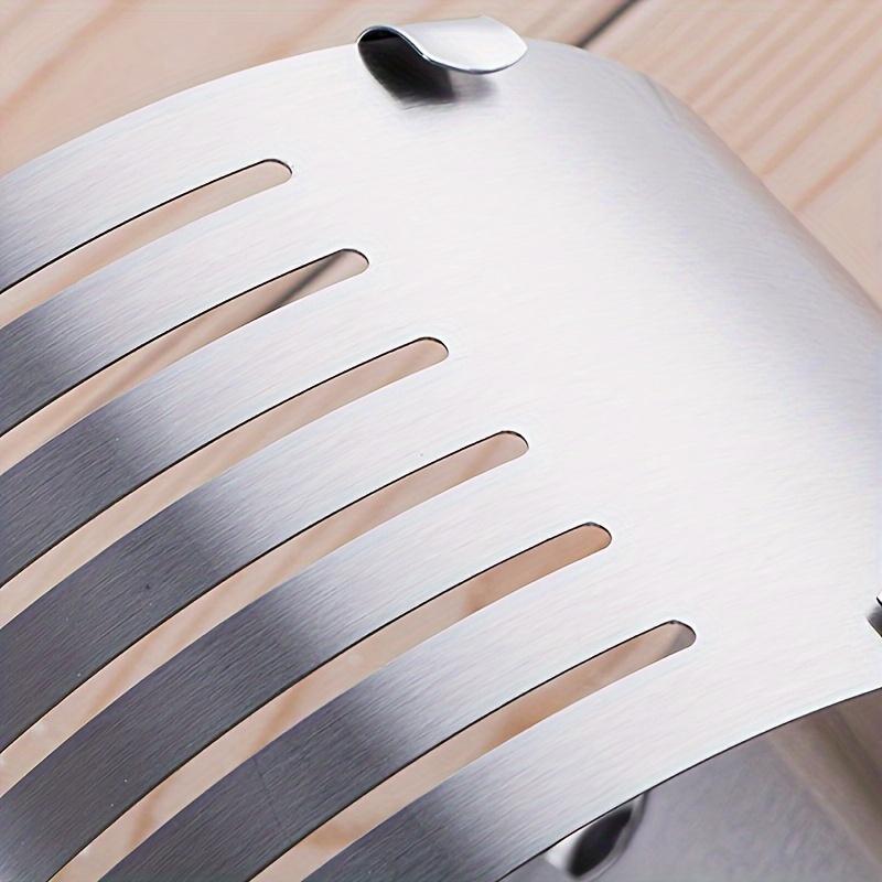 1pc, Adjustable 6-Layer Stainless Steel Cake Slicer - Perfect for Bread, Mousse and DIY Baking, Food Safe, Suitable for 6-8 Inch Cake, 6-Layer