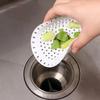 1pc Anti-blocking Silicone Sink Strainer, Hair Clean Up Mesh Trap Floor Drain Shower Drain Pad, Used for Kitchen Bathroom