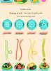 DIY Playdough Noodle Maker: Light Clay Mold Toy for Kids