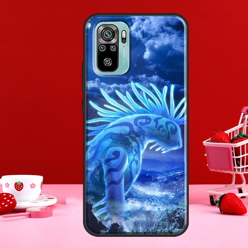 Anime Kodama Tattoo Case For Xiaomi Redmi 10 9 9A 9C 9T Back Cover For Redmi Note 11 Pro 8 9 10 Pro 9S 10S 11S