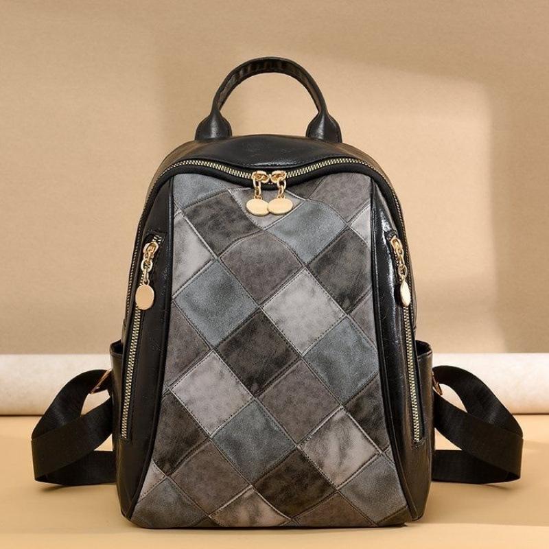 

Large Capacity Backpack 2025 New Casual Fashion Premium Versatile Travel Backpack Commuter Women s School Bag чорний