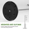 Stainless Steel Freestanding Floor-Mounted Paper Towel Holder - Single Pole Toilet Paper Storage Organizer for Bathroom &Kitchen