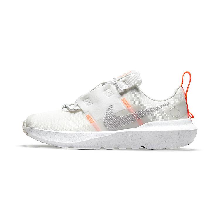 

Nike Crater Impact Slip Resistant Cushioning Abrasion Resistant Low top Sports Casual Shoes White Orange DB3552-100 28