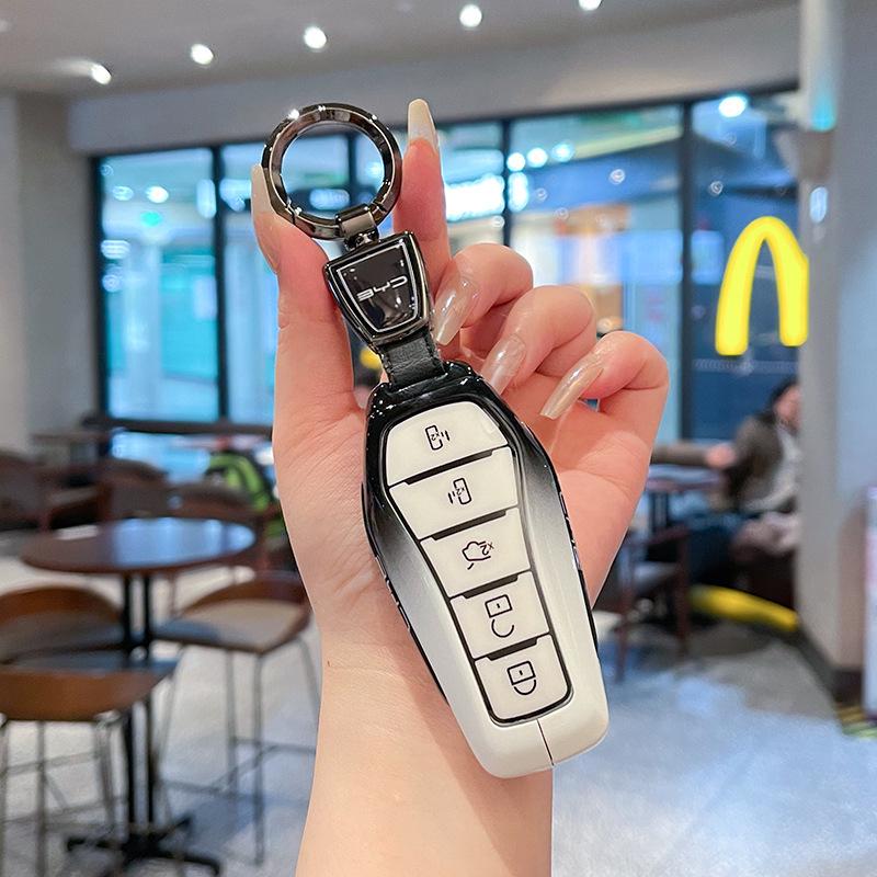 BYD Xia DMI 2025 Business Car Metal Protective Key Case