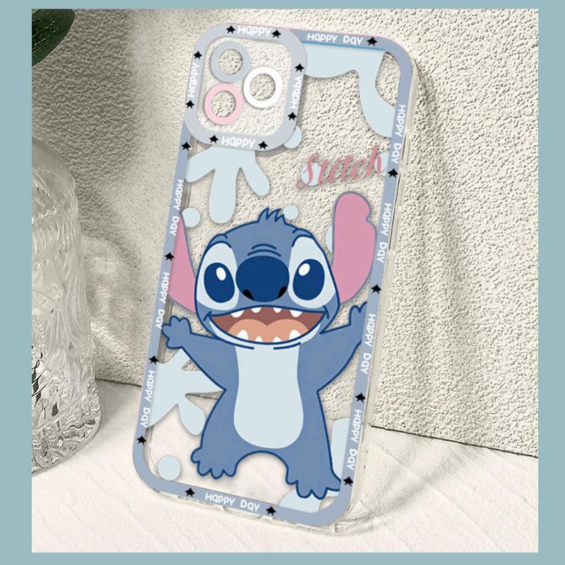 Stitch Cross-border iPhone 16 Pro Case - Transparent Angel Eye Design for iPhone 17, Cute and Protective