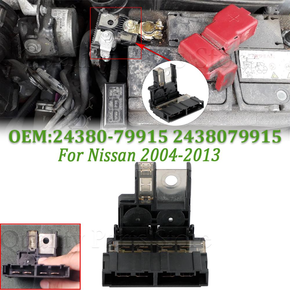 New Positive Battery Fusible Fuse Connector Link 24380-79915 2438079915 For Nissan Sentra Versa 350Z 370Z Armada Cube GT-R Quest
