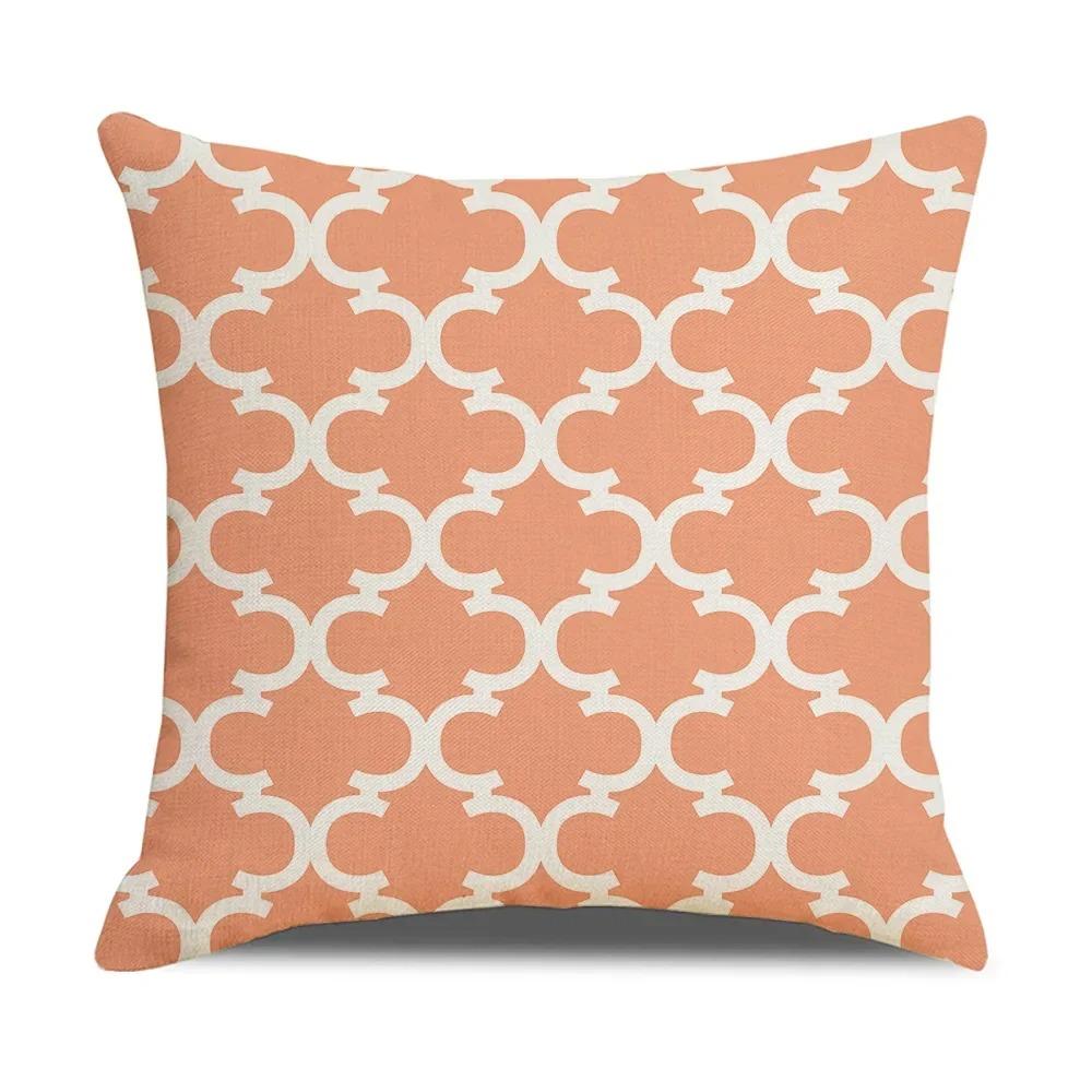 Nordic Geometric Throw Pillow Cover With Short Plush Print Living Room Sofa Decoration Cushion Cover Pillow Covers Decorative