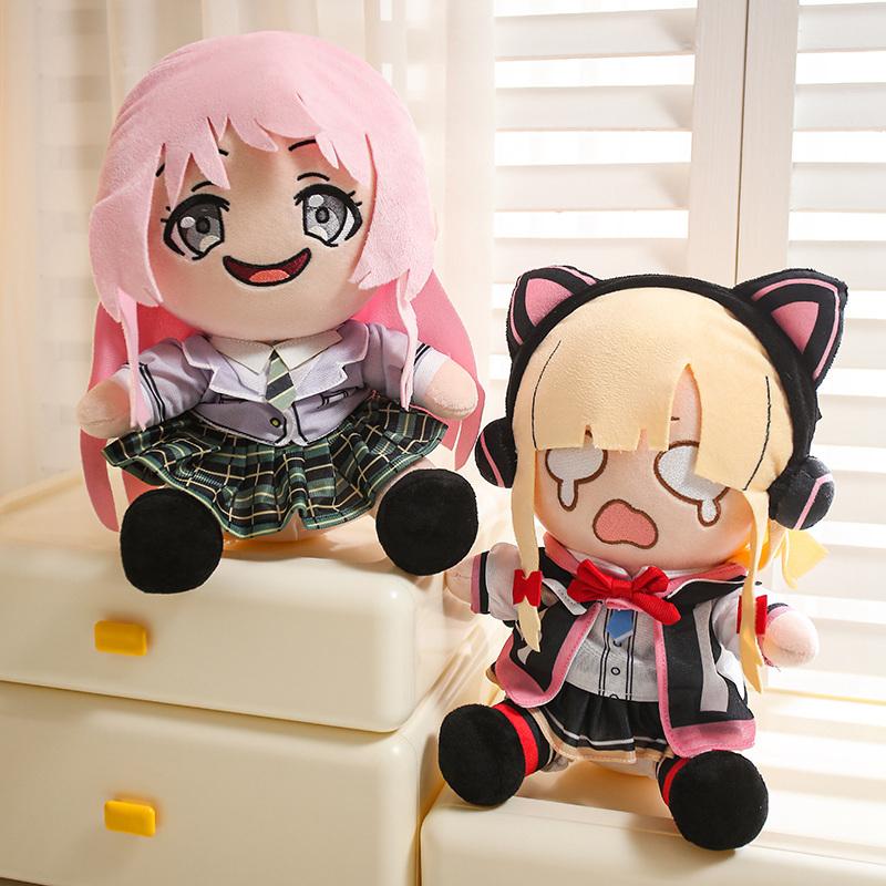 BanG Dream! It's MyGO Chihaya Anon Plush Toy Soft Cute Anime Stuffed Doll with Detailed Uniform Outfit Kawaii Plushie for Fans