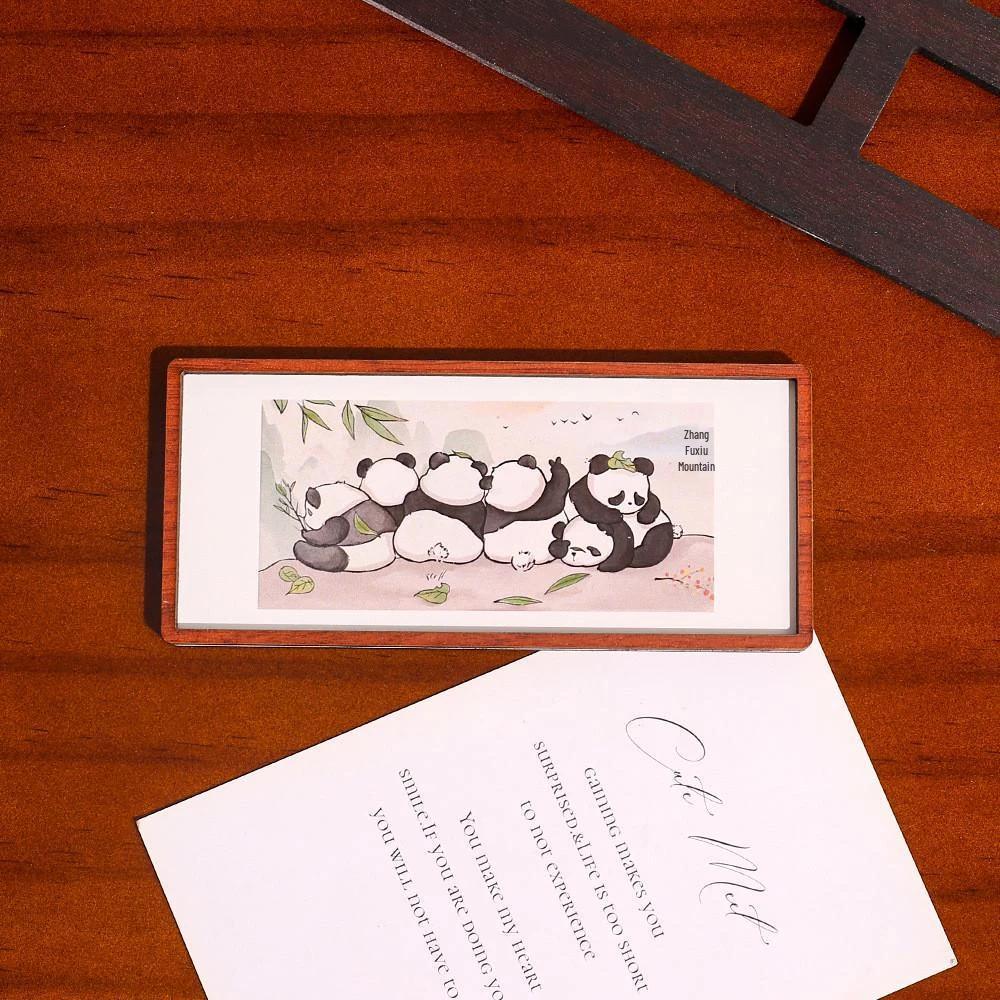 Chinese Panda Picture Frame Magnet - Chengdu Cultural Souvenir