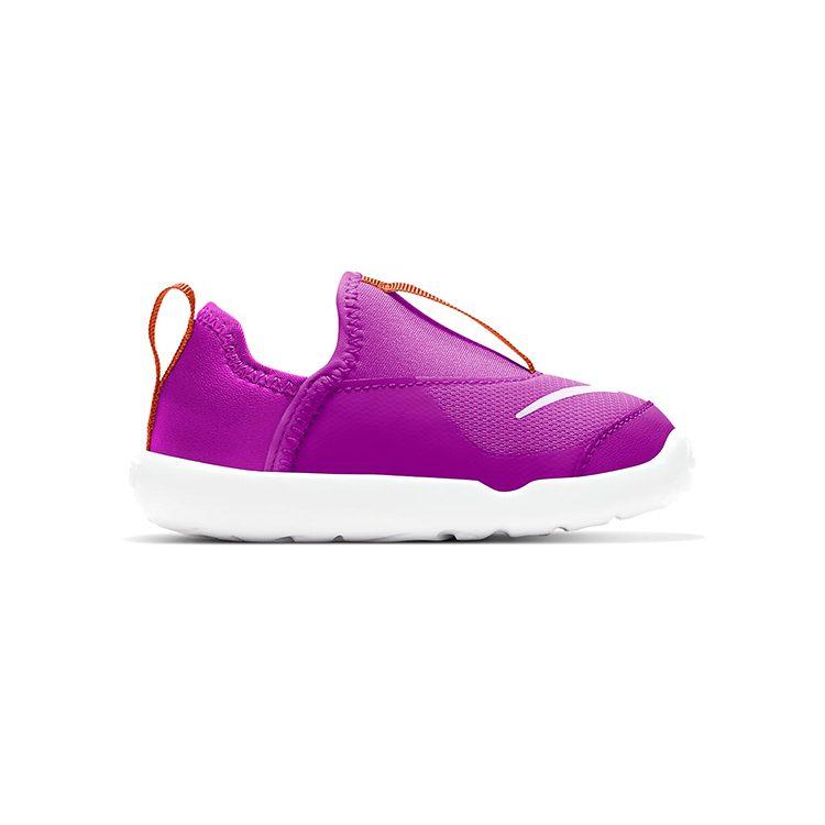Nike Lil' Swoosh Low top Toddler Shoes Purple White Infant And Toddler AQ3113-501