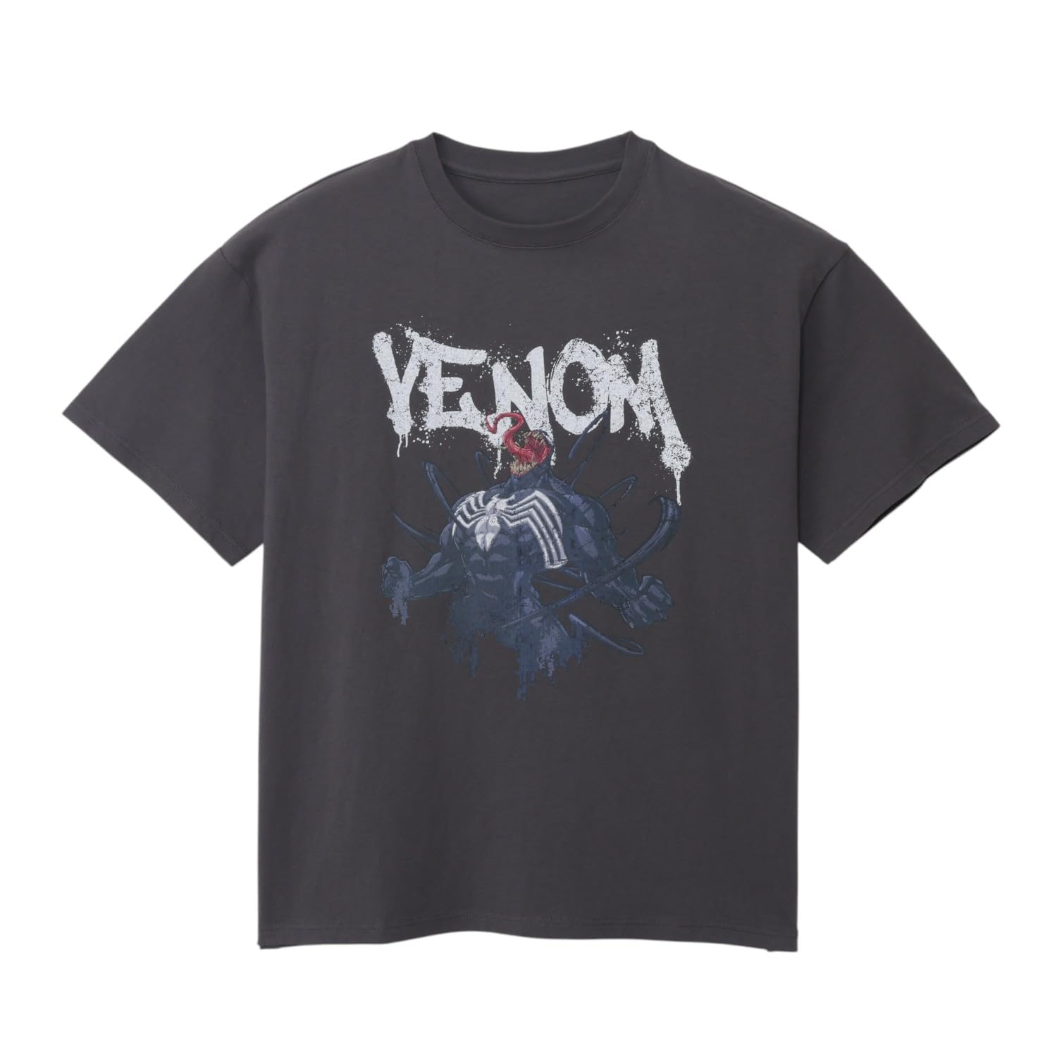 

Small Planet Marvel Pre-washed Printed Short Sleeve T-Shirt Venom Free Size
