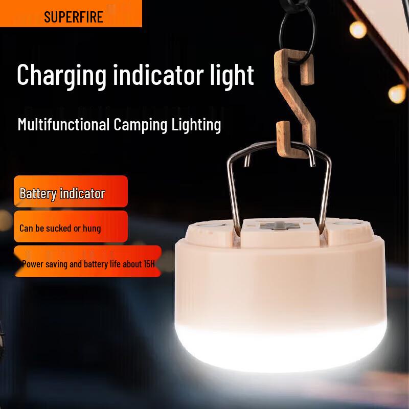SupFire Portable Rechargeable Camping & Emergency Lights