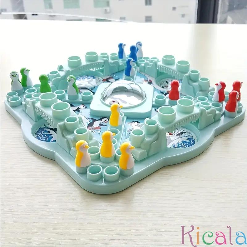 Kids Favorite Game Board Game Pop N's Drop Christmas Penguin Toy For Family Fun Penguin Aeroplane Chess Educational Board Game