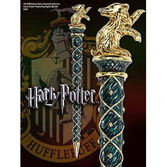 Stylo Poutsouffle Hufflepuff - Harry Potter - Noble Collection - Pointe Fine
