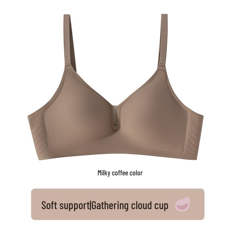 

Бесшовный нюдовый бюстгальтер Cloud Breath – Мягкая дышащая поддержка для маленькой груди S (70AB, 80-90 jin)