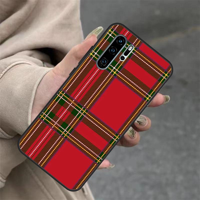 Clan Stewart Dress Tartan Plaid Case For Huawei Nova 10 SE 9 11 11i 8i 3i 5T Y60 Y70 Y90 Y61 Y91 P20 P30 Pro P40 Lite Cover