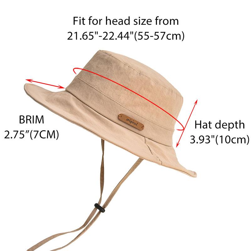 Damen Sommer UV-Schutz Sonnenhut, Wasserabweisende Faltbare Leichte Kappe, Reisefreundlicher Sonnenschutzhut