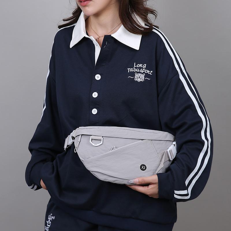 Women's Large Capacity Waterproof Waist Bag Durable Wear-Resistant Outdoor Sports Pack for Phone/Wallet