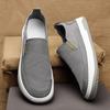 Work Men's Shoes Breathable Thin Ice Silk Cloth Shoes Old Beijing Men's Comfortable and Wear-resistant Casual Board Shoes