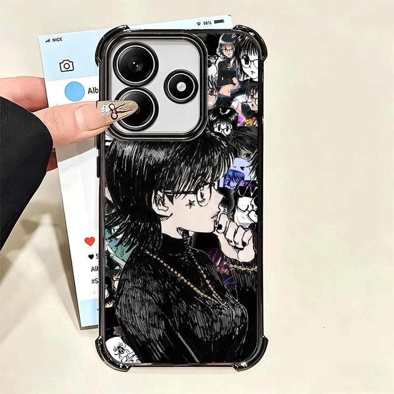 Hunter X-Hunters Shizuku Plating Phone Case For Xiaomi Poco X5 X6 X7 X8 Pro Max F8 Ultra F7 M8 M7 M5S Redmi 15C 15 14C 13C 13 X3