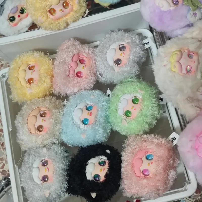 Original Yooki V9 Little Bear Series Plush Pendant Cute Small Little Bear Plush Plaything Bag Decoration Pendant Girl'S Gifts