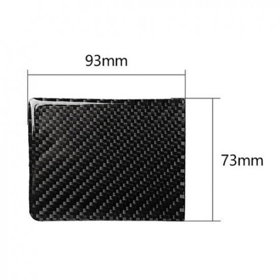 3Pcs Carbon Fiber Interior Gear Shift Cover Trim For Lexus IS250 IS350 2006-2012