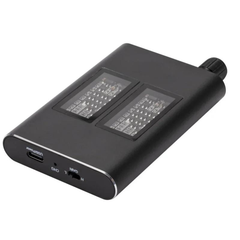 Grwibeou 16-300 ohm Headphone Amplifier 16-150 ohm HiFi Earphone Amplifier 3.5mm Jack Aux Portable Adjustable Audio Amp