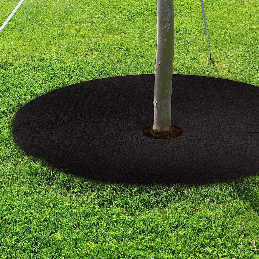 Barriere-Matte Baumwurzelmatte Wiederverwendbare Baum-Mulchringe zur Wurzelkontrolle