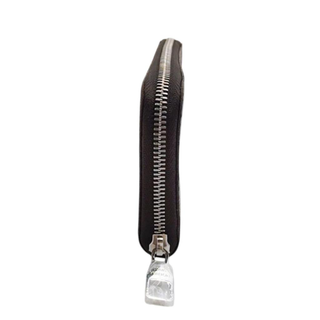 LOUIS VUITTON Damier Vertical Long Wallet purse Damier canvas unisex N61207 Used