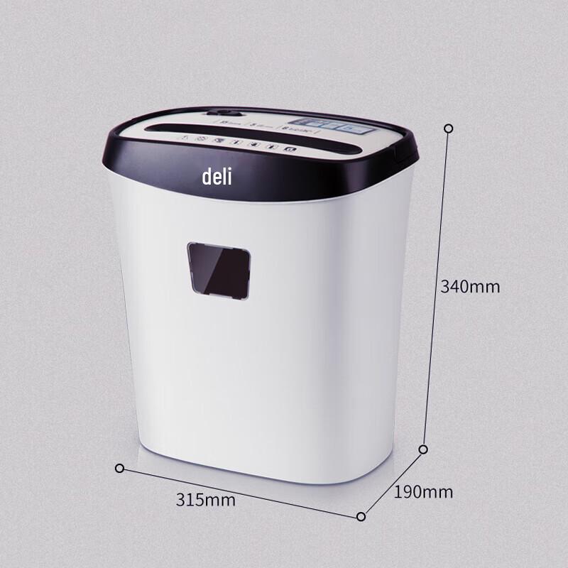 Deli 9928 Desktop Paper Shredder CN plug (adapter included)