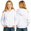 Giacca con Cappuccio e Zip Lunga Manica Casual Comfort Capospalla per Ragazze