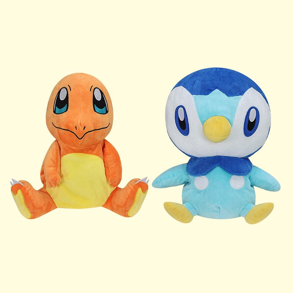 Set of 8 Cute Pokemon Plush Backpacks: Charizard, Gengar, Mimikyu, Charmander - Perfect for Kindergarten