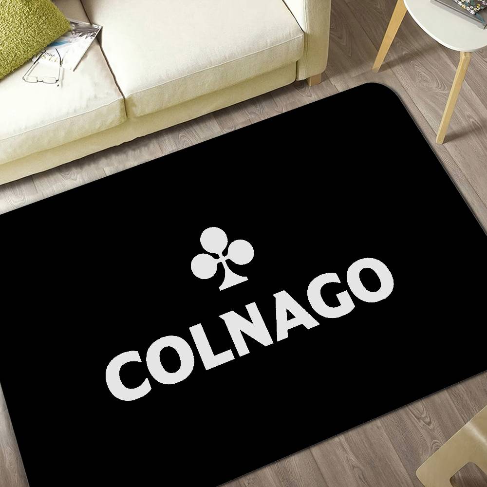 Colnago Logo Room Mats Retro Multiple Choice Living Room Kitchen Rug Non Slip Welcome Rug