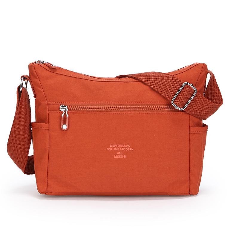 Geantă de umăr pentru femei Geantă ușoară din nailon Geantă crossbody pentru mamă