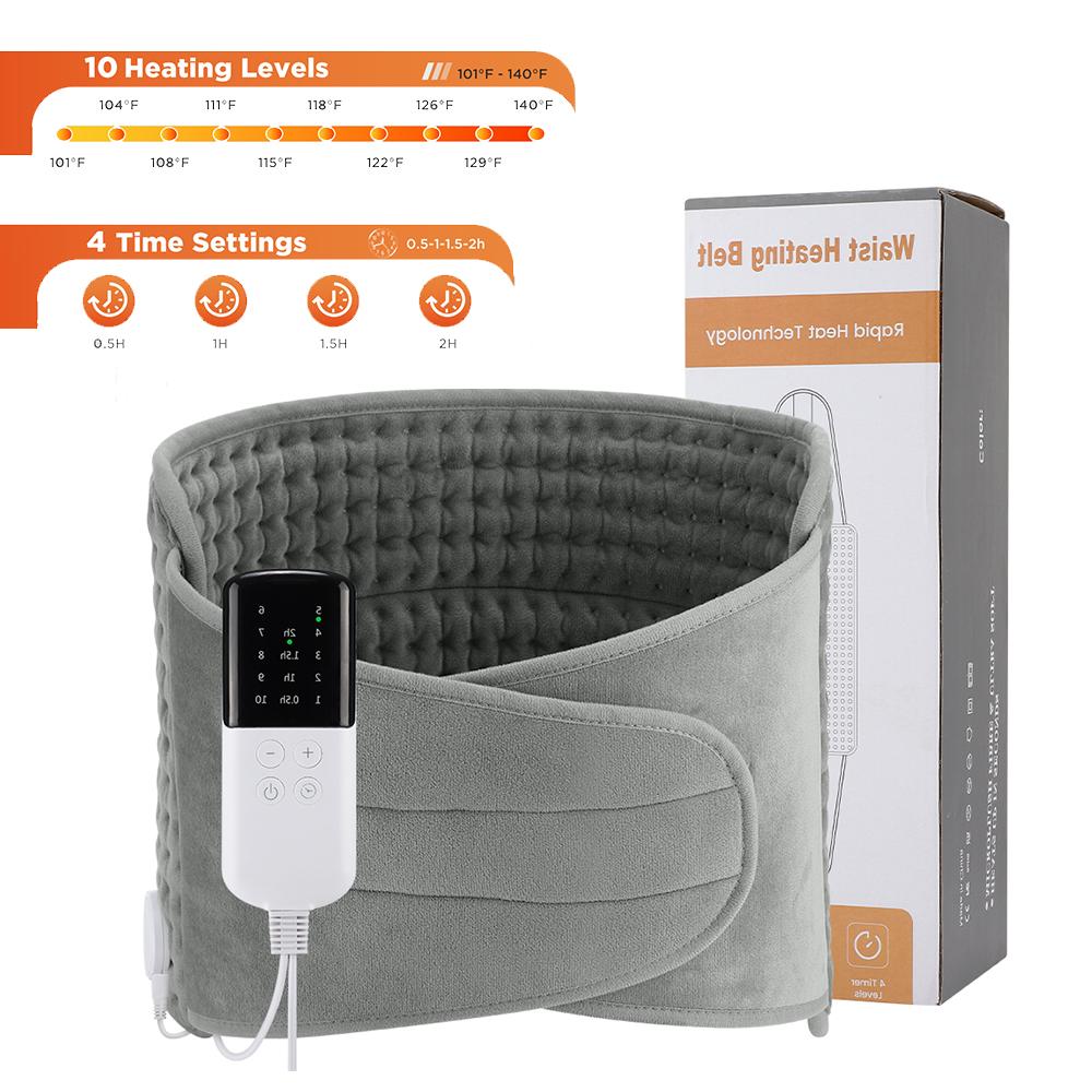 

Портативное электрическое одеяло с подогревом для спины, поясницы, плеч, грелка для рук, домашний офис, согревающий коврик для питомцев, облегчение менструальных болей EU бежевый