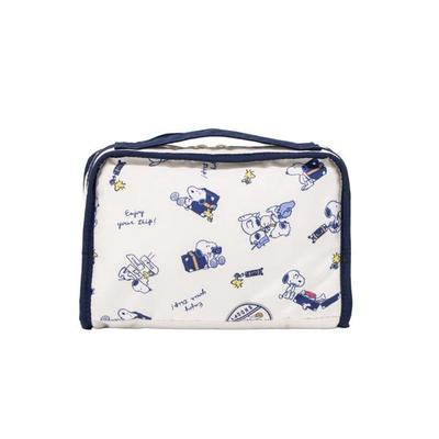 PEANUTS Snoopy Bolsa Multiusos con Muchos Compartimentos (disfruta tu viaje)