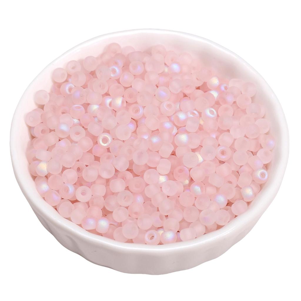 85/170Pcs Domestic Premium Glass frosted Aurora Seed Beads DIY Bracelet Necklace For Jewelry Making Accessories