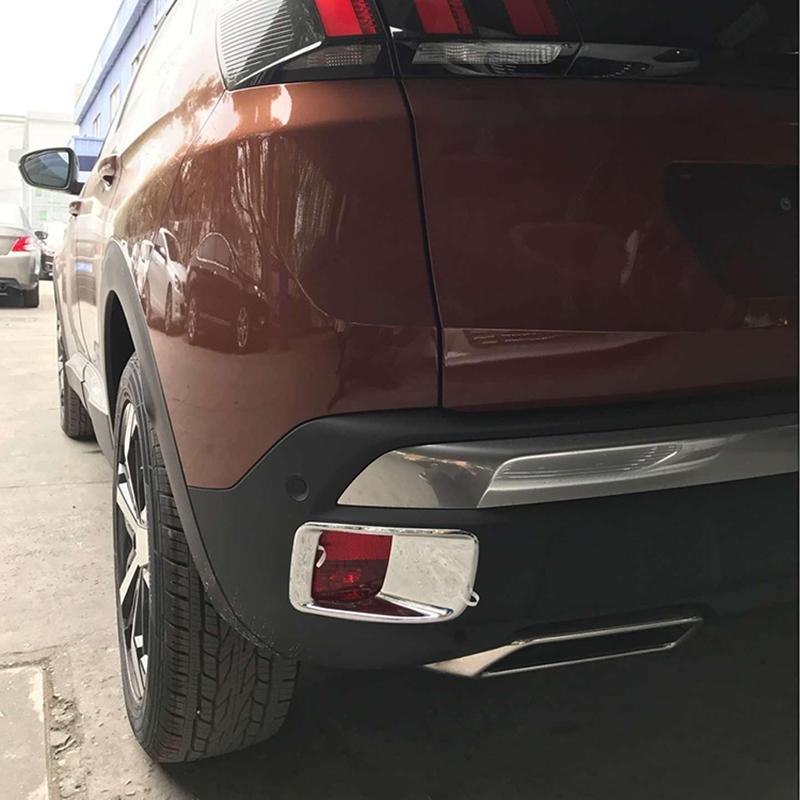 Kryt rámečku lišty zadního mlhového světla pro Peugeot 3008 GT MK2 2017 2018 2019 2020 2024 2024 2024 Modifikační příslušenství