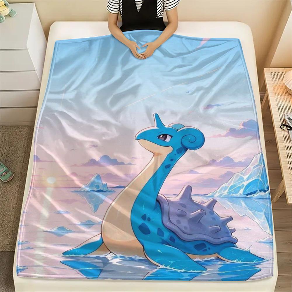 

Pokemon Popular Printed Blanket, Flannel Blanket Perfect for Bedroom, Sofa, Bed, Chair, Travel and Picnic.-TING 75x90cm