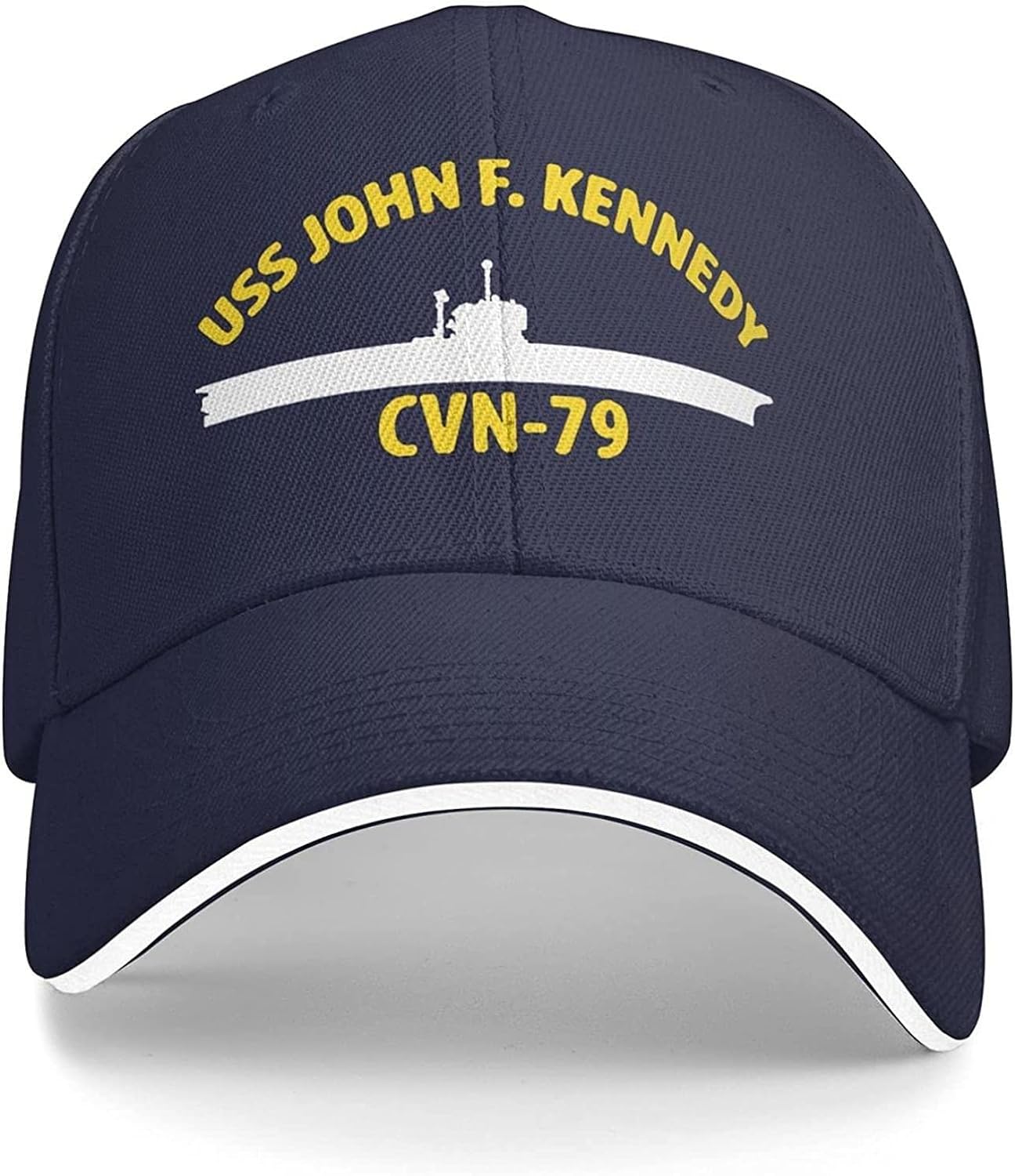 USS John F Kennedy CVN-79  Baseball Cap Adjustable Dad Hat
