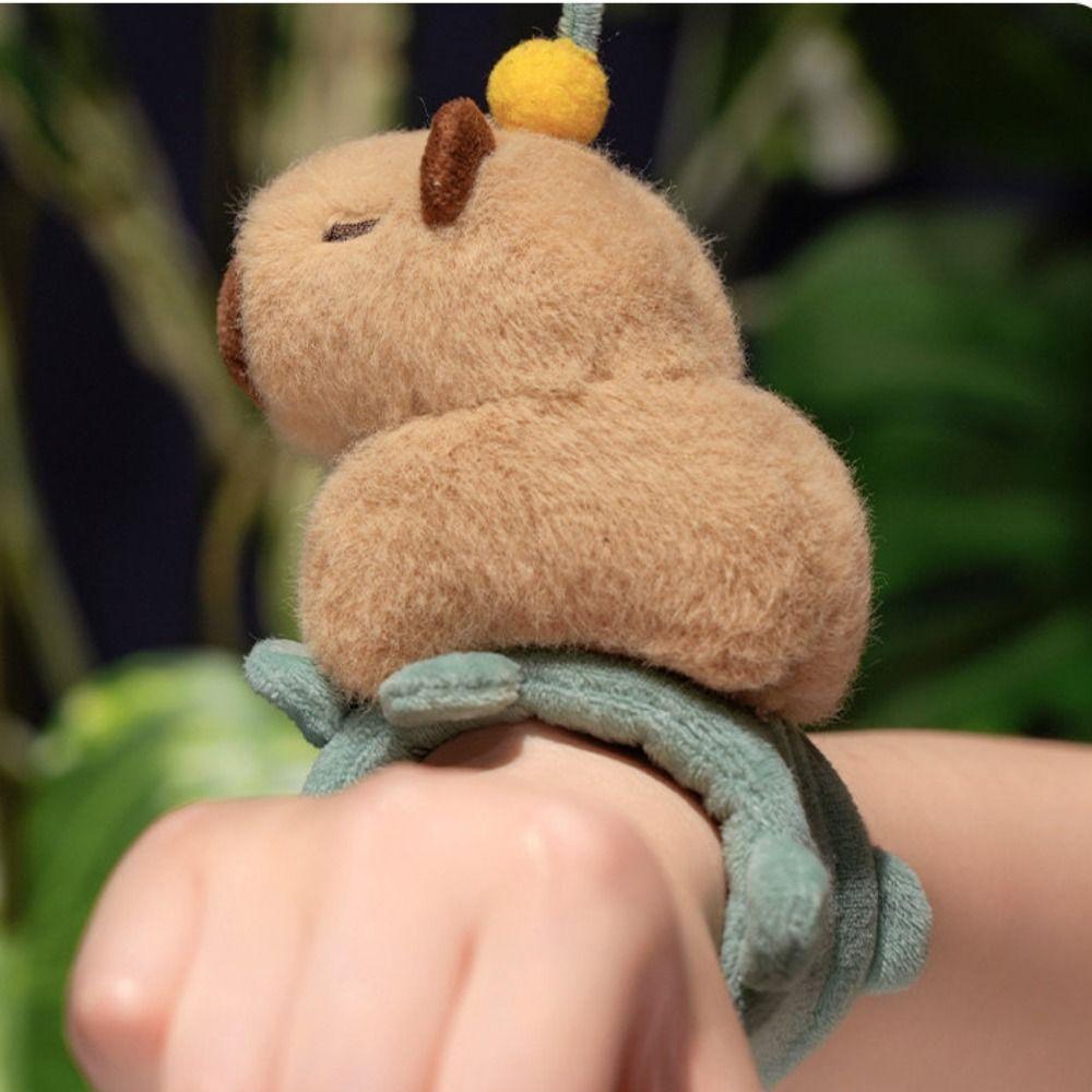 Cat Slap Bracelet Series Simulation Cute Doll Plush Doll Slap Bracelet Puppy 25cm Capybara Plush Wrist Band Birthday Gift