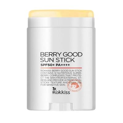 Rokkiss Berry Good Sun Stick SPF50+ PA++++ 15g - Korean Beauty Sunscreen, Lightweight UV Protection, K-Beauty Sunblock for Face & Body