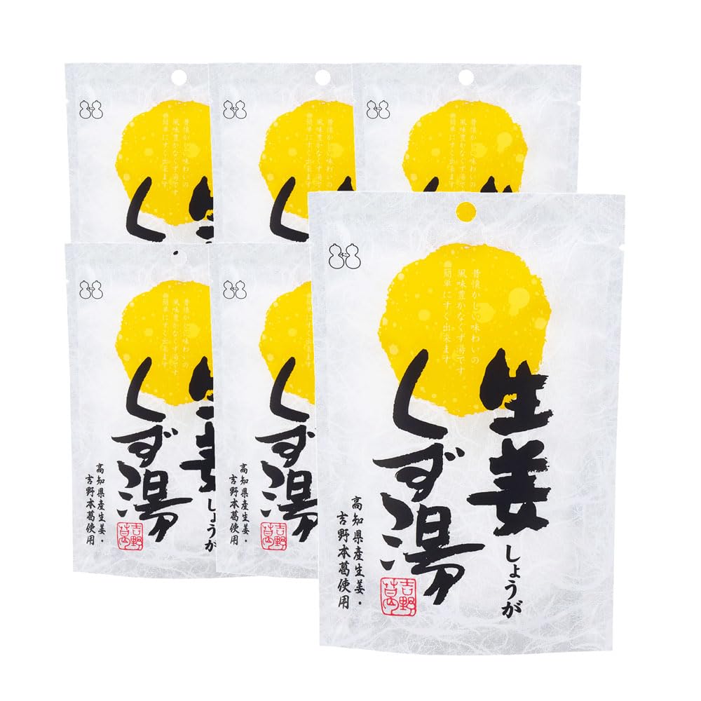 Fuji Foods Ginger Kuzuyu 69g x 3 x 6 bags (23g packets)
