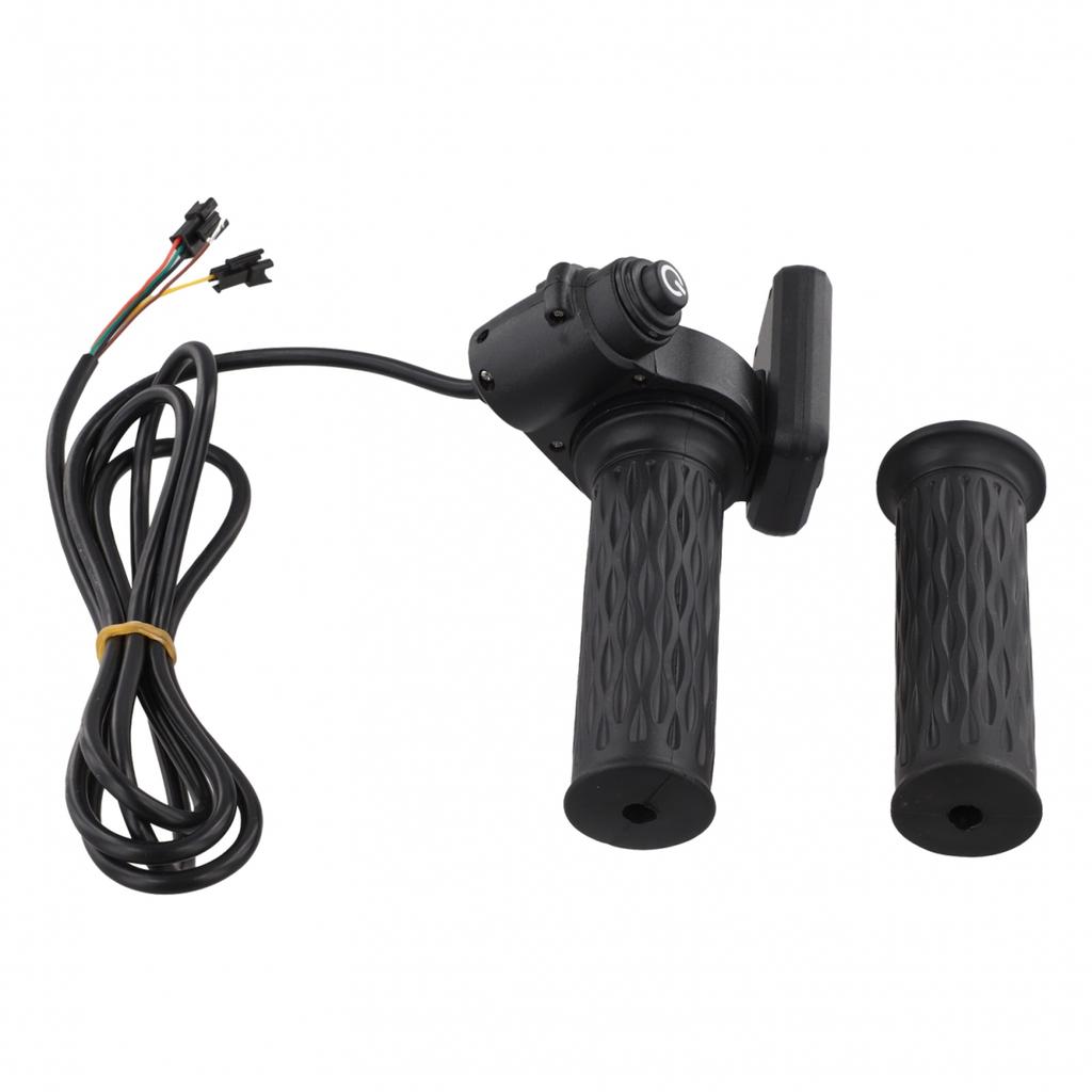Black Grip E-Bike Throttle LCD Display Throttle Throttle Handle Grip