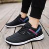 Men Sneakers Platform Lace Up Leather Upper Comfortable Casual Shoes Outdoor Training Gym Running Sports Shoes Zapatillas Hombre