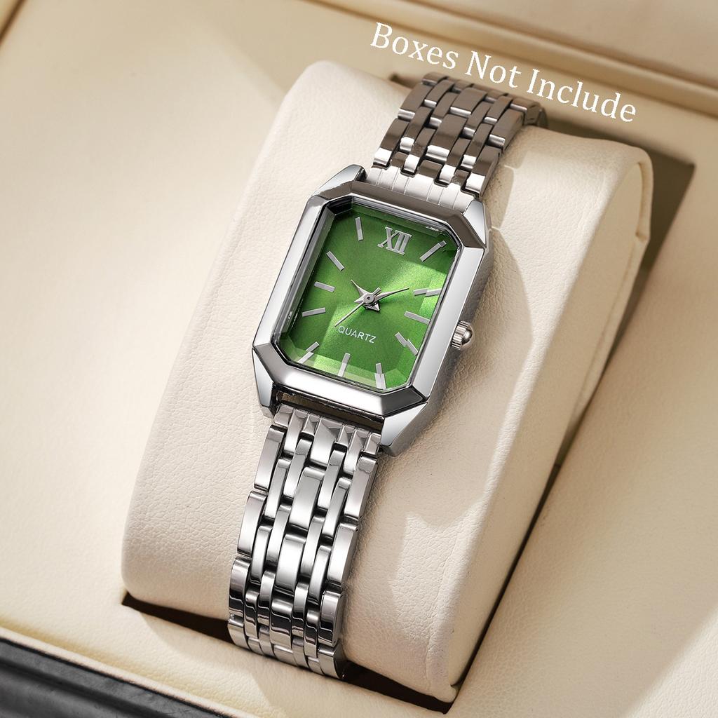 Fashion Rectangle Women Quartz Wristwatch Casual Ladies  Watches Girls Clock Reloj Mujer(Without Box)